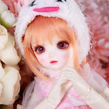 BJD/SD Doll 1/6 26CM 10 Inch Toys Jointed Body Full Set Clothes Makeup Custom DIY Toy Gift for Girls