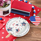 12 Pieces Patriotic Fat Quarters 15.7 x 19.6 Inch Stars and Stripes Fabric Independence Day 4th of July American Flag Print Quilting Fabric Bundles for DIY Fabric Jeans Sewing Patchwork Material