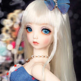 BJD Doll, 1/4 SD Dolls 16 Inch 19 Ball Jointed Doll DIY Toys with Full Set Clothes Shoes Wig Makeup, Best Gift for Girls - Minifee Mio