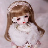 Y&D Original Design BJD Doll 1/6 10.4 Inch 26.5CM Ball Jointed Doll DIY Toys with Full Set Clothes Socks Shoes Wig Makeup Accessories Surprise Gift Doll Best Gift for Girls