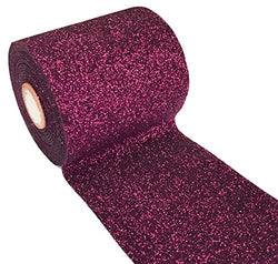 Ribbon for Crafts - HipGirl Glitter Sparkle Ribbon for Hair Bows, Cheer Bows, Dance, Floral
