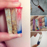 5 Pieces 30ML Crystal Epoxy Resin 17 Metal Jewelry with Tape,9Pcs Transparant Silicone Mould With 100 Rings, 13 Color Liquid Pigment 12 Glitter Sequins With Lamp For DIY Jewelry Earrings Necklace