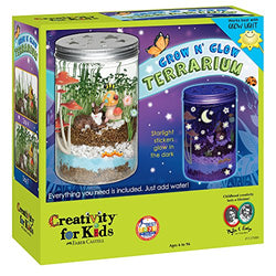 Creativity for Kids Grow 'n Glow Terrarium - Science Kit for Kids