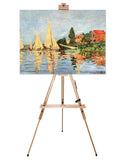 Nature Art Easel for Painting, Adjustable Tripod Easel&Floor Easel for Painting, Beech Wood Easel