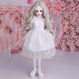 Y&D BJD Doll 1/4 SD Dolls 41CM 16 inch Kid Action Figure Toy Gift with Shoes Clothes Hair Eyes Makeup,A