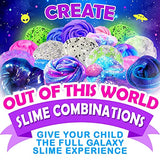 Original Stationery Galaxy Slime Kit with Glow in The Dark Stars & Slime Powder to Make Glitter Slime & Galactic Slime for Boys and Girls