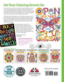 Good Vibes Coloring Book (Coloring is Fun) (Design Originals): 30 Beginner-Friendly Relaxing &