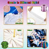 leofit Tie Dye DIY Kits 32 Colors Fabric Dye Art Set for Craft Arts Fabric Textile Handmade Project
