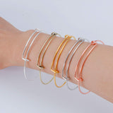60Pcs Expandable Bangle Bracelet Adjustable Bracelets Blank Wire Bangle for Women DIY Jewelry Making, 12 Pcs Each Color
