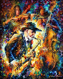 Music Decor Jazz Oil Painting On Canvas By Leonid Afremov Studio - Endless Tune