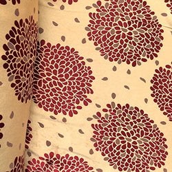 Burgundy Velvet Jacquard Damask Fabric 118'' Wide sold By The Yard for Curtains, Drapery,