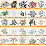 DoreenBow 2015PCS DIY Jewelry Making Supplies Kit Jewelry Beads and Charms Findings Jewelry Making Tools Kit for Jewelry Necklace Bracelet Making Repair