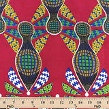 African Print Fabric Cotton Print 44'' wide Sold By The Yard (90149-5)