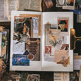 260Pcs Artistic Washi Scrapbook Stickers-Vintage Bullet Junk Journal Supplies,Vincent Van Gogh Inspired Set for Scrapbooking,DIY Crafts,Arts