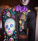 Barbie 2021 Dia De Muertos Ken Doll (12-in) Wearing Embroidered Shirt, Serape & Sombrero, with Calavera Face Paint, Gift for Collectors