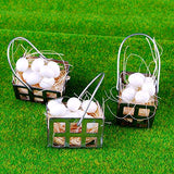 NWFashion Children Cooking Fun Miniature Egg Basket Toys,Doll House Accessory …