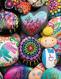 Rock Art Handbook: Techniques and Projects for Painting, Coloring, and Transforming Stones (Fox Chapel Publishing) Over 30 Step-by-Step Tutorials using Paints, Chalk, Art Pens, Glitter Glue & More