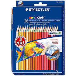 Staedtler Watercolor Pencils, Box of 36 Colors (14410ND36)
