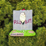 BigMouth Inc. The “Here’s Gnomey” Garden Gnome - The Shining Movie Themed Weatherproof Garden Decoration, Makes a Great Gag Gift - 9” Tall