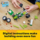 LEGO Creator 3in1 Off-Road Buggy 31123 Building Kit; Build a Buggy Toy and Rebuild It into a Skid Loader or ATV (All-Terrain Vehicle); A Creative Gift for Passionate Fans Aged 7+ (160 Pieces)