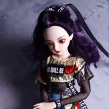 BJD Doll Size 45CM 17.71Inch 26 Ball Jointed SD Dolls Children's Creative Toys with Clothes Outfit Shoes Wig Hair Makeup