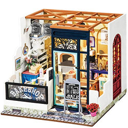 Rolife DIY Miniature Dollhouse Tiny House Building Kit Nancy's Bake Shop