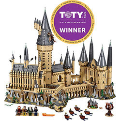 LEGO Harry Potter Hogwarts Castle 71043 Castle Model Building Kit with Harry Potter Figures Gryffindor, Hufflepuff, and More (6,020 Pieces)