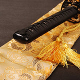 Colored Sharp Blade Japanese Samurai Katana Sword (Folded Red Blade)