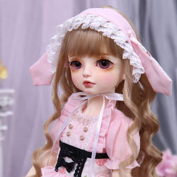 Y&D 1/4 BJD Doll 38.7cm /15.2" Ball Jointed SD Dolls Toy Action Figure Clothes + Makeup + Wig + Shoes,Christmas Surprise Gift