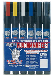 GSI Creos Gundam Marker Seed Basic Set (6 Markers)