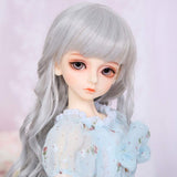 Ylmhe Pretty Princess Girl BJD Doll Jointed Toys with Clothes Shoes Wig Makeup Full Set DIY Toys Birthday Gift,Blackeyeball