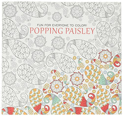 Leisure Arts 6817 Popping Paisley Art and Craft Supply