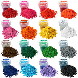 Wax Dyes for Candle Making - 16 Colors Set of Wax Dyes - Color for Candle Making 0.2 oz - Candle Dye for Soy Candle Making