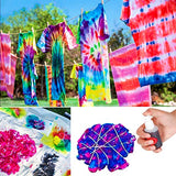Tie-dye kit 18-Color Permanent All-in-one with Nozzle dye kit DIY Fashion Party Event Creative Used in Textile Technology Art Shirt T-Shirt Clothing Party Supplies