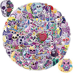 Cute and Horror Stickers 100PCS Halloween Decorations Stickers, Gothic Stickers … (Cute Horror)