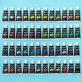 COLORE Vibrant Life Acrylic Paint Set of 48 (22ML Tubes) with VibrancePro Rich Pigment Technology