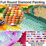 Diamond Painting Kits Skull Loverss 3D Puzzle Paint by Number Mosaic Arts Home Decor (14X18in)