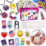 Goodyking Jewelry Making Supplies Kit - Crystal Bracelet Rings Making Arts and Crafts Kits Toys for Boys Girls Ages 3 4 5 6 7 8-12 Years Old Gifts for Teenage Adults School Creative Activities