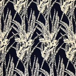 Printed Rayon Challis Fabric 100% Rayon 53/54" Wide Sold by The Yard (1028-1)