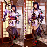 NSPSTT Baal Cosplay Raiden Shogun Cosplay Outfit Baal Costume Halloween Costume