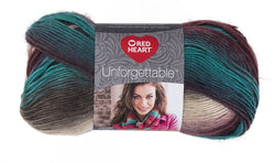 Red Heart E793-3952 Tealberry Unforgettable Yarn