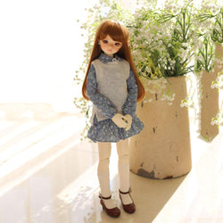 Children's BJD Doll Creative Toys 12 Ball Jointed Fashion Dolls 1/4 SD Dolls with Clothes Shoes Wig Hair Makeup DIY Toys