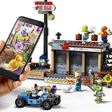 LEGO Hidden Side Shrimp Shack Attack 70422 Augmented Reality (AR) Building Set with Ghost Minifigures and Toy Car for Ghost Hunting, Tech Toy for Boys and Girls (579 Pieces)