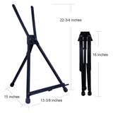 Tosnail 2 Pack Tabletop Easel Art Easel Tripod Easel Display Stand