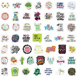 200pcs Inspirational Quote Stickers Pack, Motivational Vinyl Stickers for Water Bottle Adults Women Teens Kids, Positive Affirmation Stickers for Hydroflask Computer Decals Laptop MacBook Phone Case Skateboard Helmet