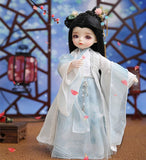 1/6 BJD Doll 10 Inch SD Dolls 19 Ball Jointed Doll DIY Toys Surprise Doll with Full Set Clothes Shoes Wig Makeup, Best Gift for Girls