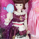 Bertha 1/3 BJD Doll Girl 24 inch 60cm 19 Jointed BJD Dolls Full Set SD Doll Toy Surprise Doll for Birthday Gift