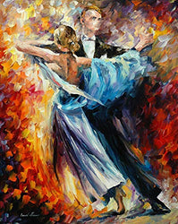 Wall Art Dance Decor Oil Painting On Canvas By Leonid Afremov Studio - Waltz