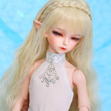 Y&D SD Doll 1/4 BJD Doll 40.5CM 15.9 inch Full Set of Spherical Joint Doll with Clothes Shoes Wig Free Makeup Christmas Day Gift,A
