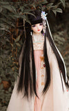 BJD Doll Wig Heat Resistant Fiber Hand-Woven Ancient Chinese Style Wig Doll Hair SD BJD Doll Wig,Hc7.5~8.5inch